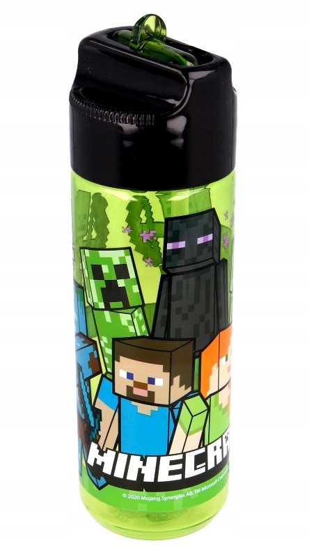 Detský desiatový box, fľaša - Fľaša na vodu Minecraft 540 ml Tritans