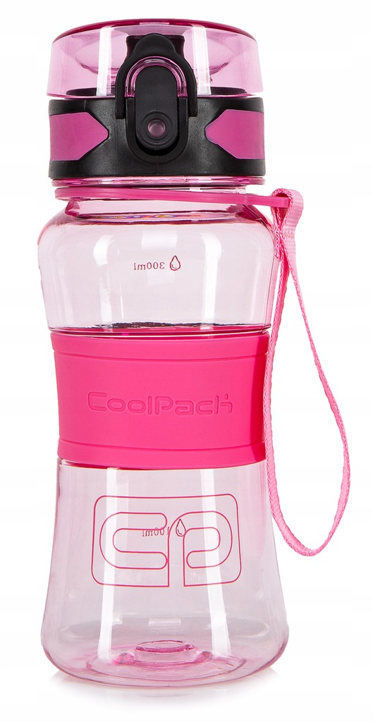 Detský desiatový box, fľaša - Tritanum Mini Coolpack 390 ml ružová voda fľaša