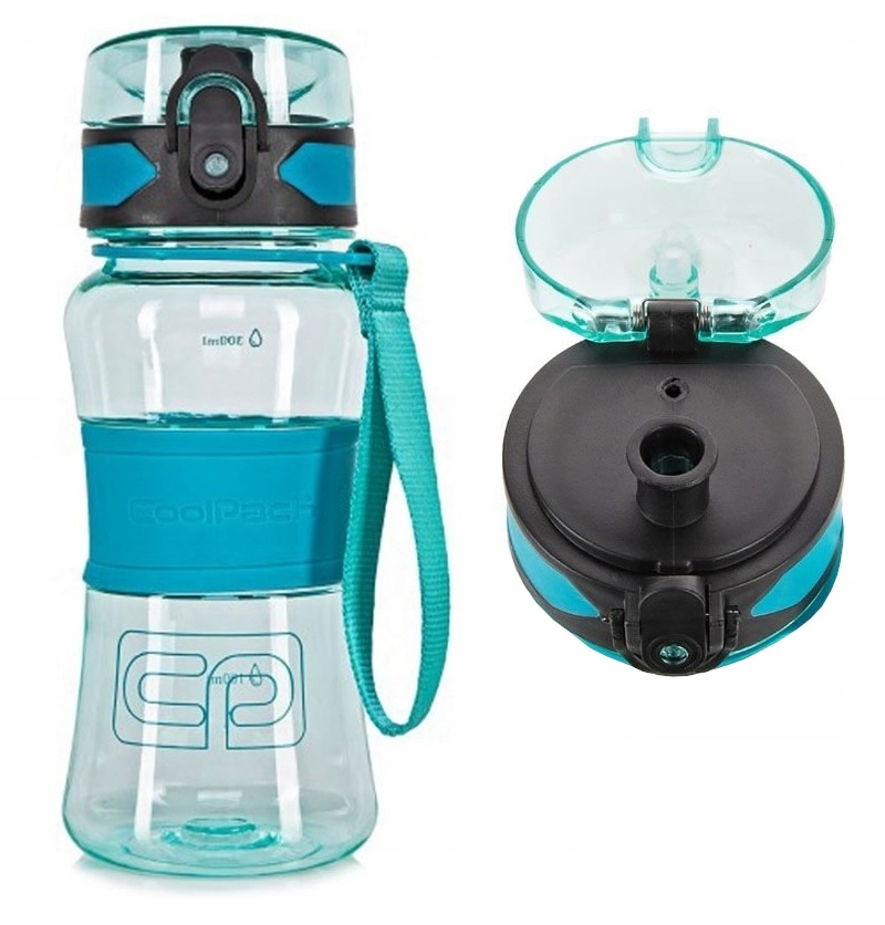 Detský desiatový box, fľaša - Tritanum Mini Blue Fľaša vodou 390 ml Coolpack