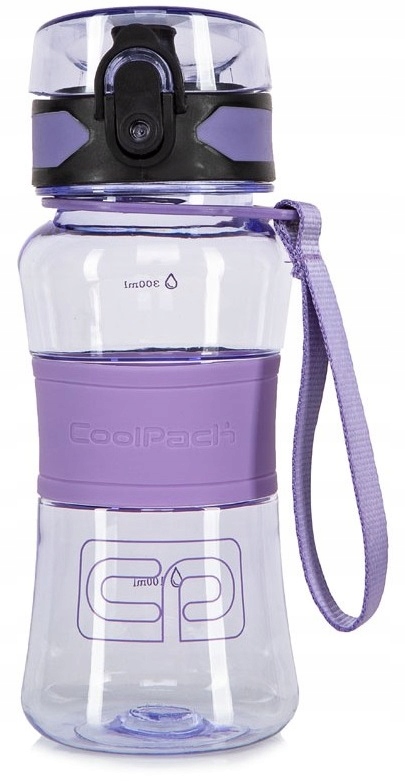 Detský desiatový box, fľaša - Fľaša na vodu pre školu 390 ml 4 Coolpack Colors