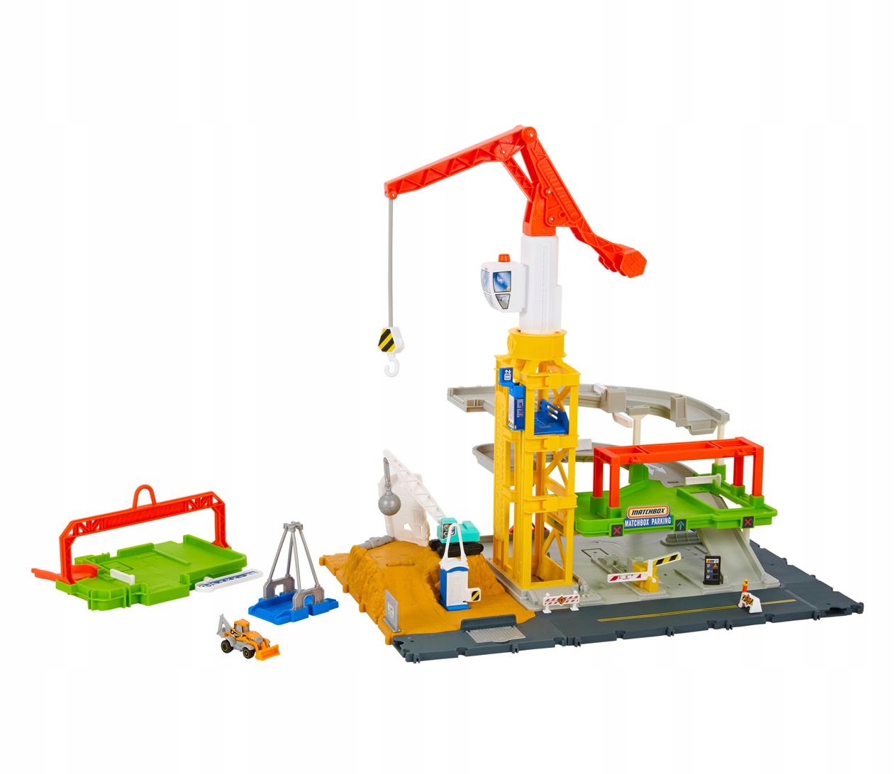 Sada svetiel a zvukov pre stavebnú zónu Matchbox Real Adventures HPD63