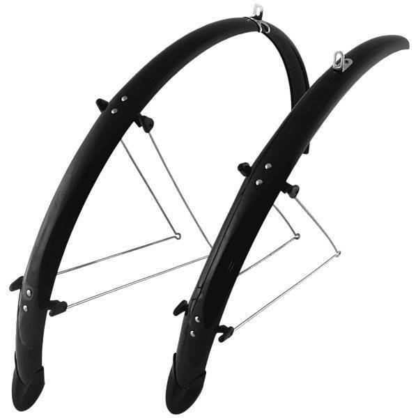 Mudguards Orion 28 'čierny 48 mm bicykel Chlaps