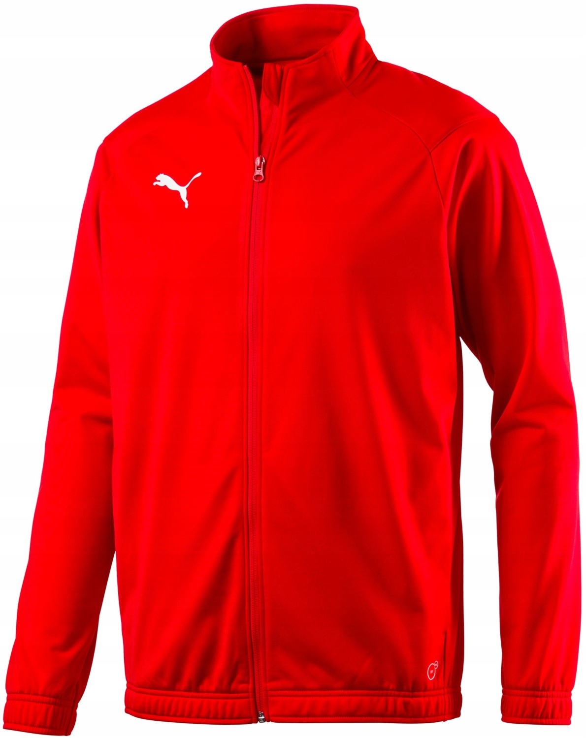 Mikina - Puma Detská mikina veľkosti 128 červená rukáv