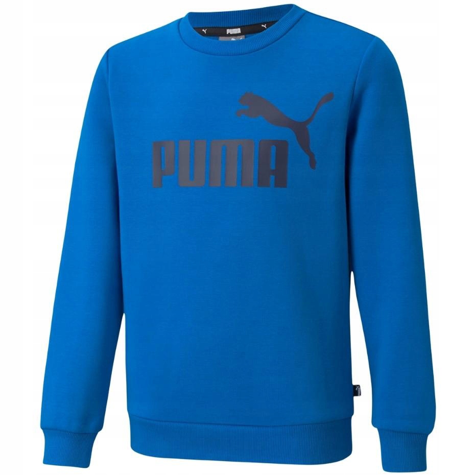 Mikina - Puma Detská mikina veľkosti 116 Blue s dlhým rukávom
