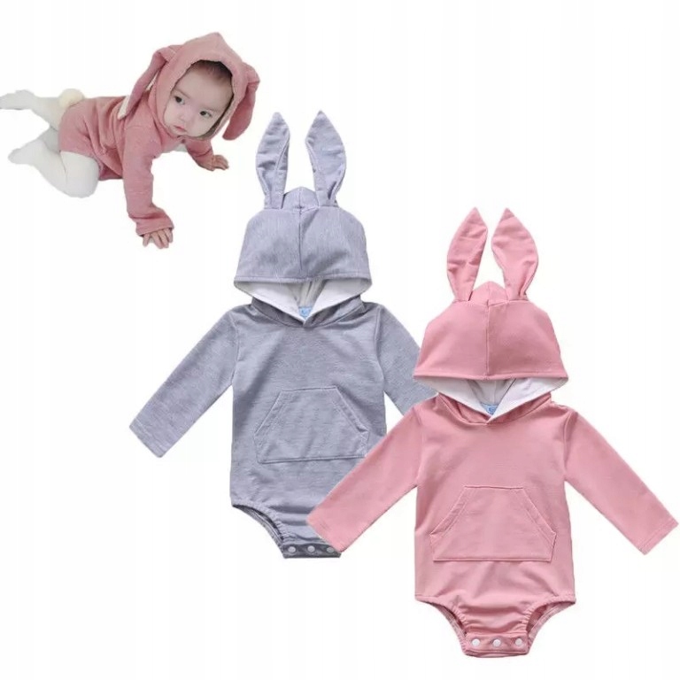 Mikina - Telá tela telá uší, kapucňa pokles 74 80