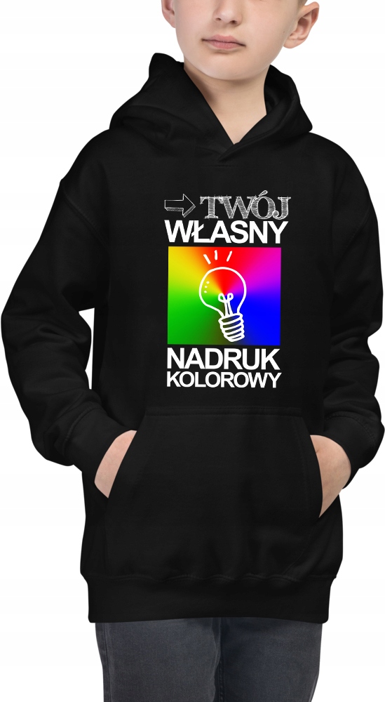 Mikina - Detská mikina výtlačok, veľkosť 104 s dlhým rukávom, hnedá, čierna, červená, námornícka modrá, khaki, modrá, oranžová, zelená, žltá