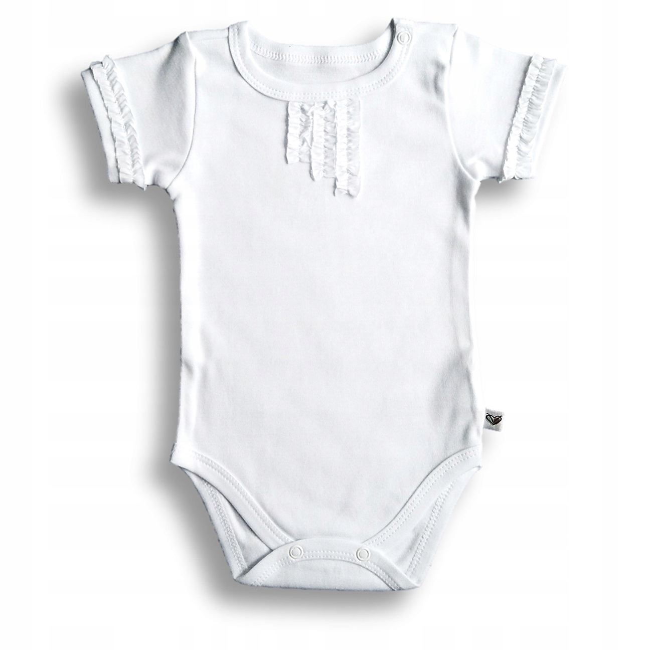 Detské body - Telové rukávy Nanaf Organic 56 pripevnené západkou