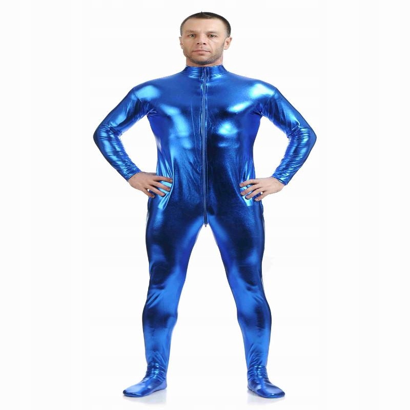 Legíny - Lesklý spandexový oblek druhá pokožka