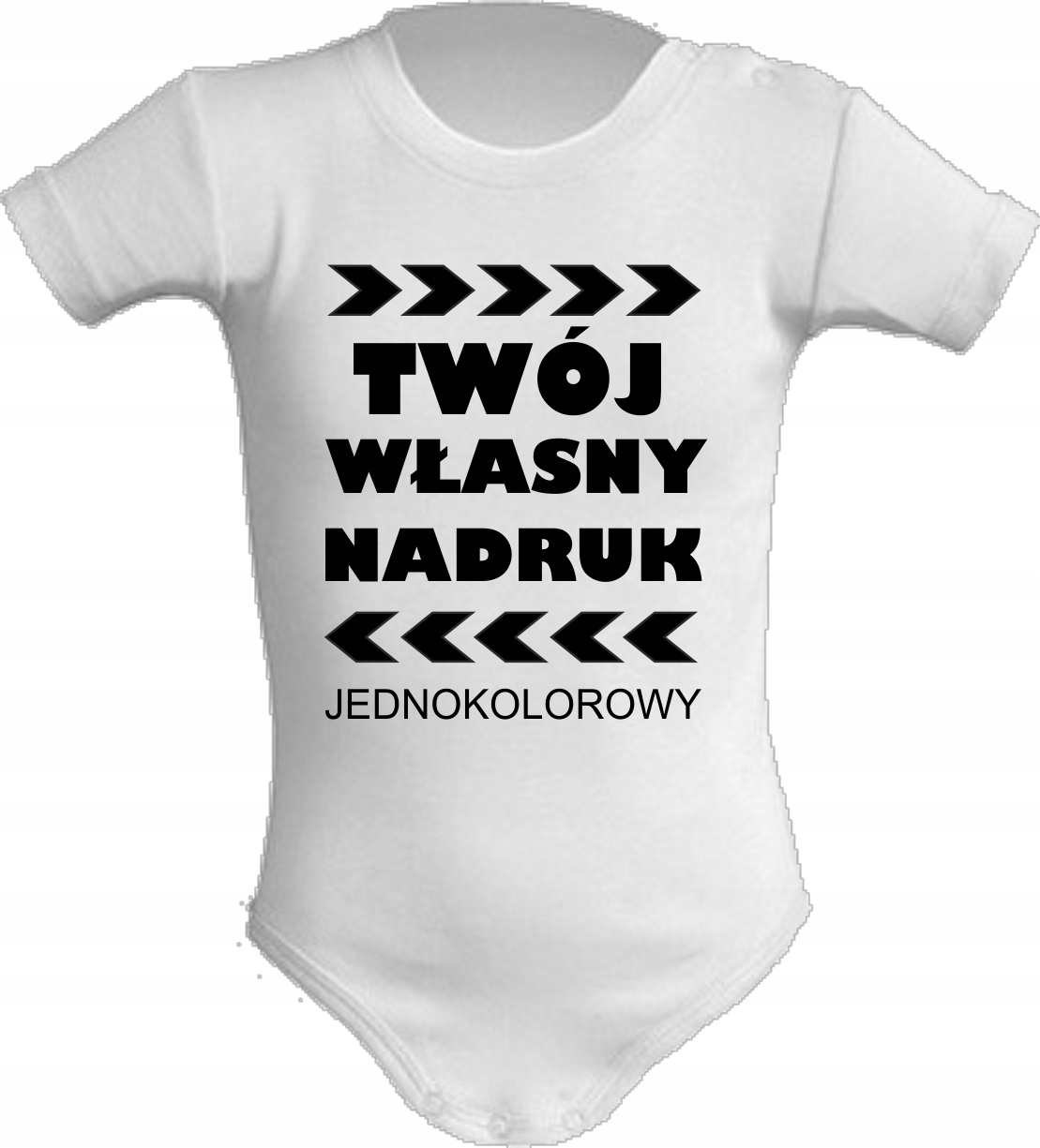 Detské body - Bavlna s krátkym rukávom tela, veľkosti 3 pripevnená západkou