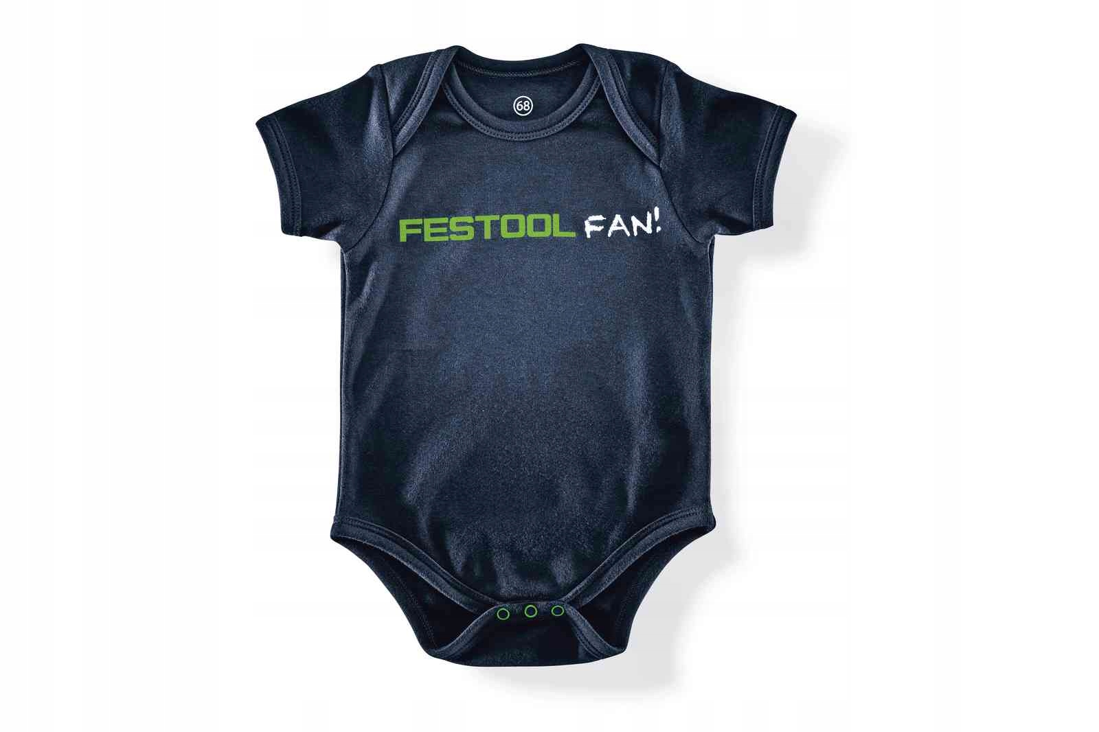 Detské body - Teleso s krátkym rukávom festool veľkosti 68 pripevnené západkou