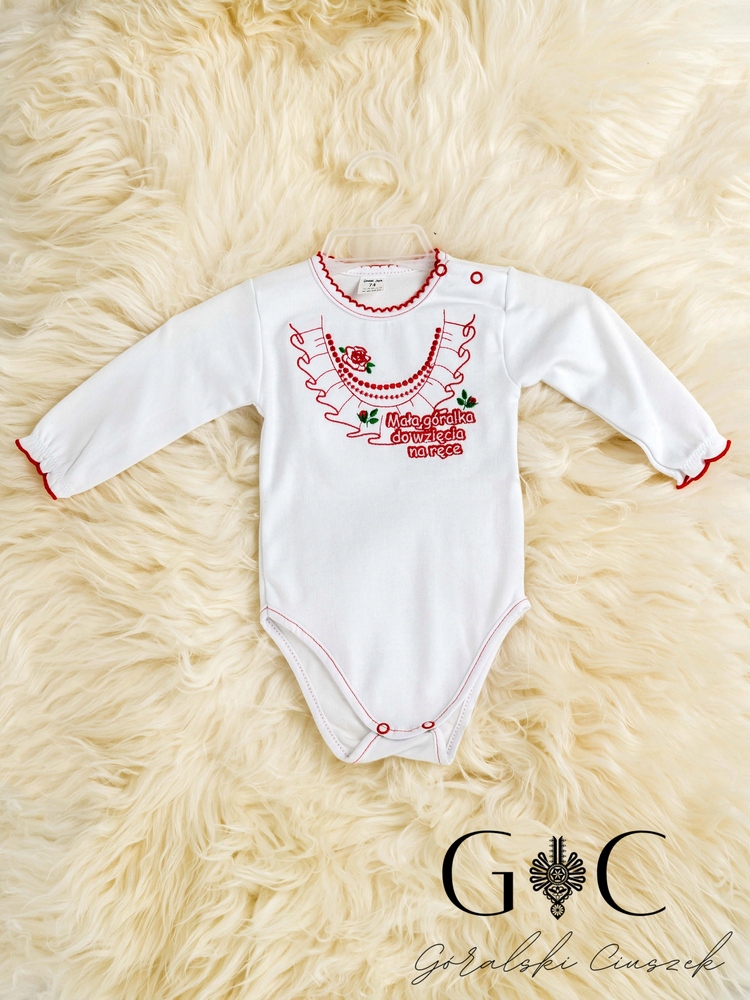 Detské body - Bavlner s dlhým rukávom Highlander Cotton Ciuszek Veľkosť 98