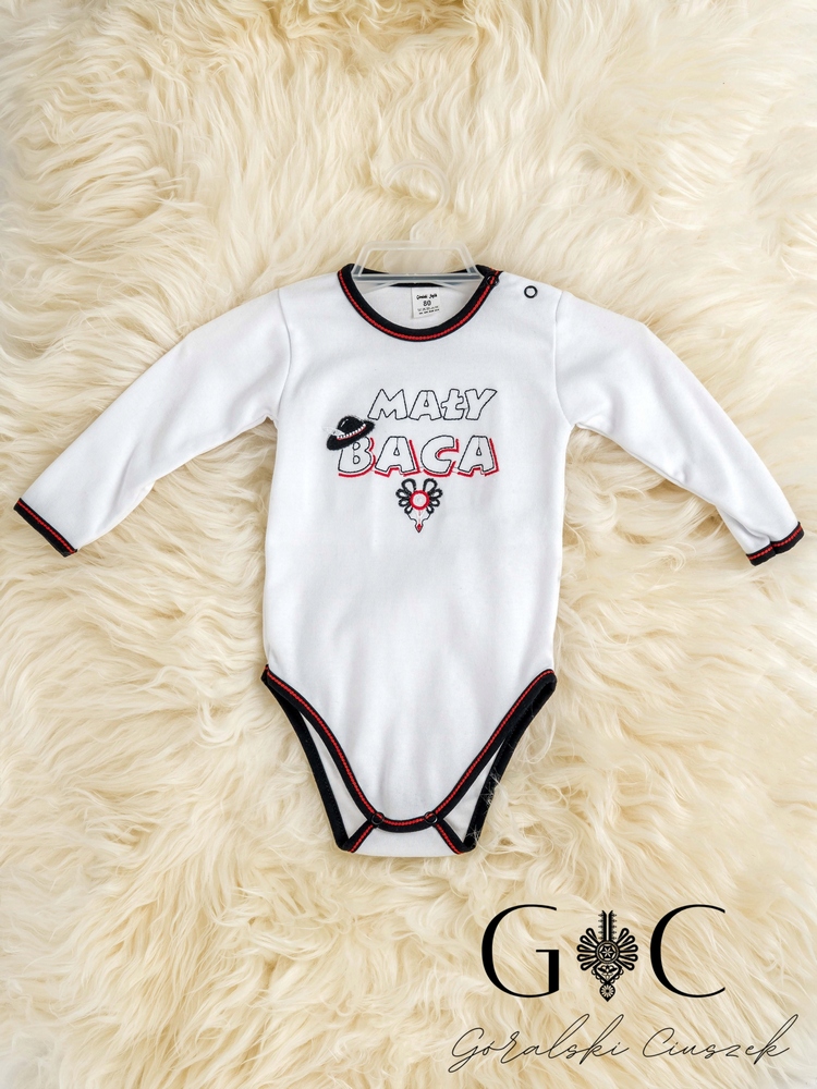 Detské body - Bavlner s dlhým rukávom Highlander Cotton Ciuszek Veľkosť 68
