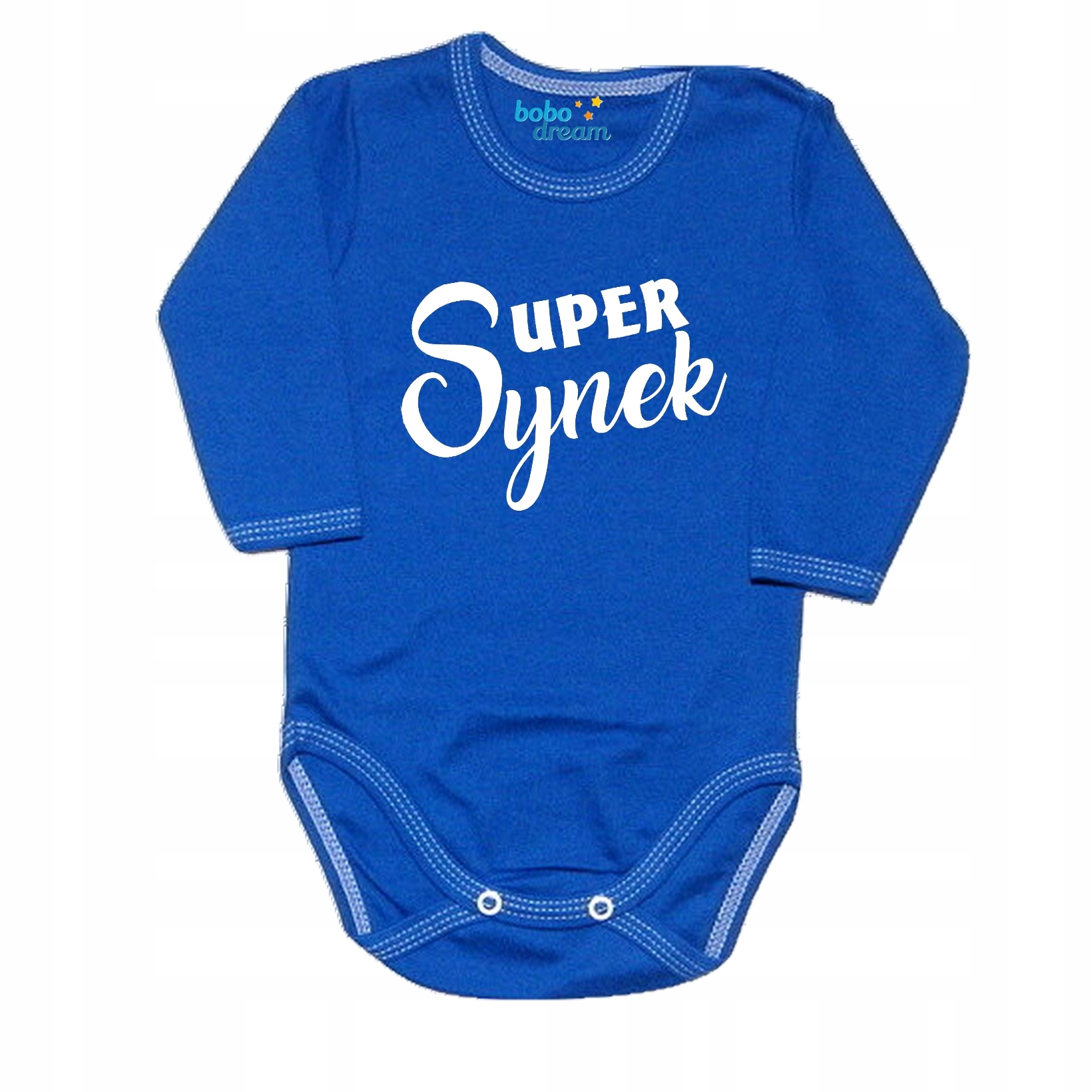 Detské body - Body Bobo Dream Cotton Veľkosť 74 pripevnená západkou