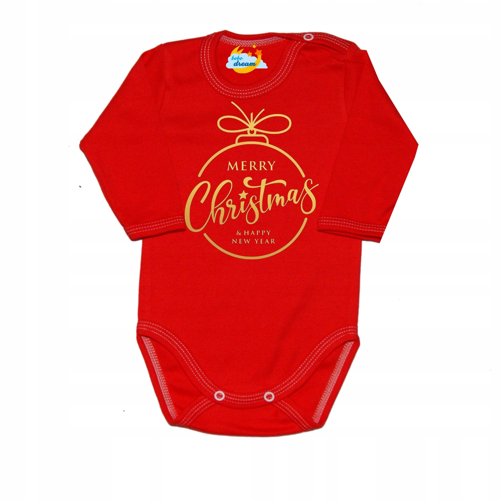 Detské body - Body Bobo Dream Cotton Veľkosť 68 pripevnená západkou