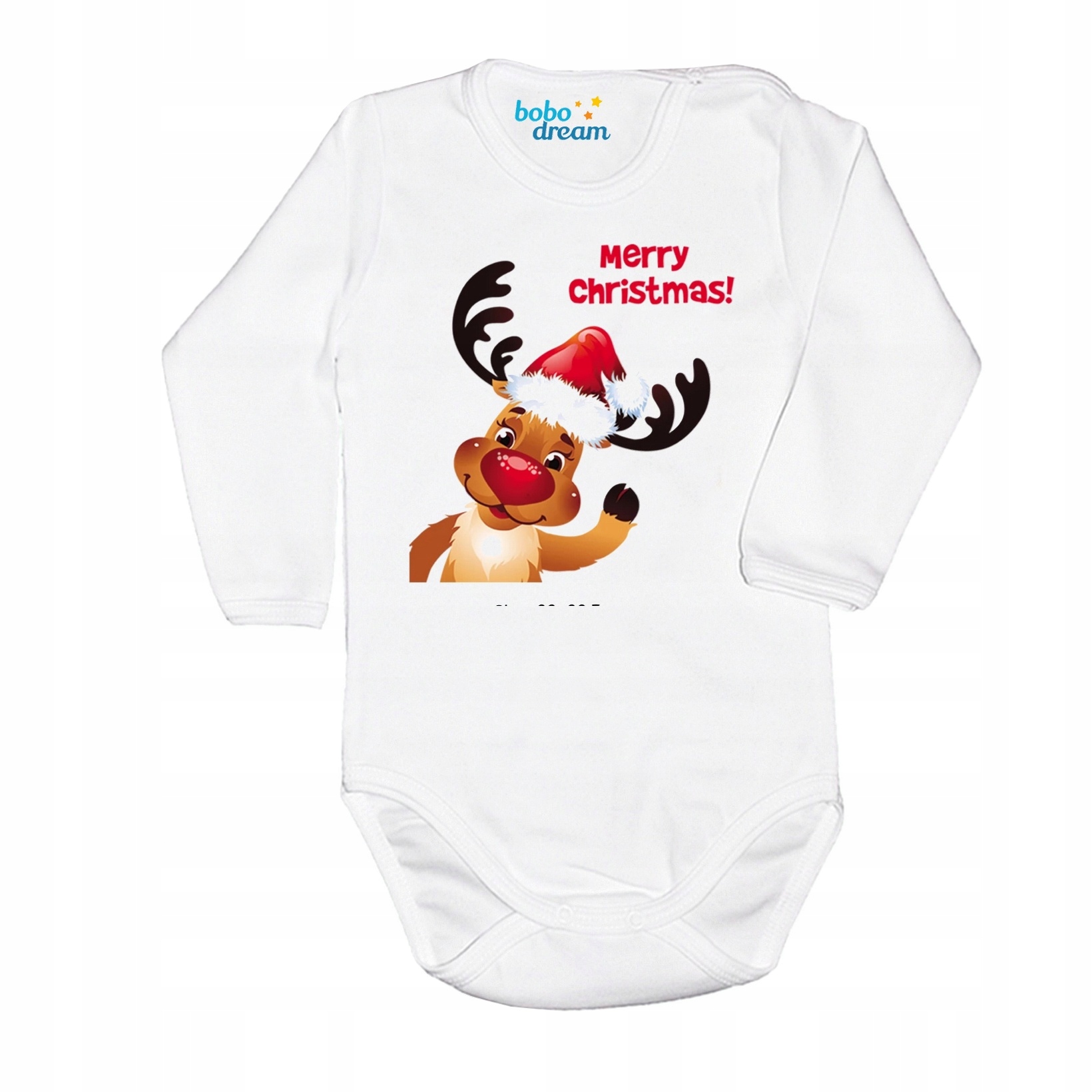 Detské body - Body Bobo Dream Cotton Veľkosť 92 pripevnená západkou