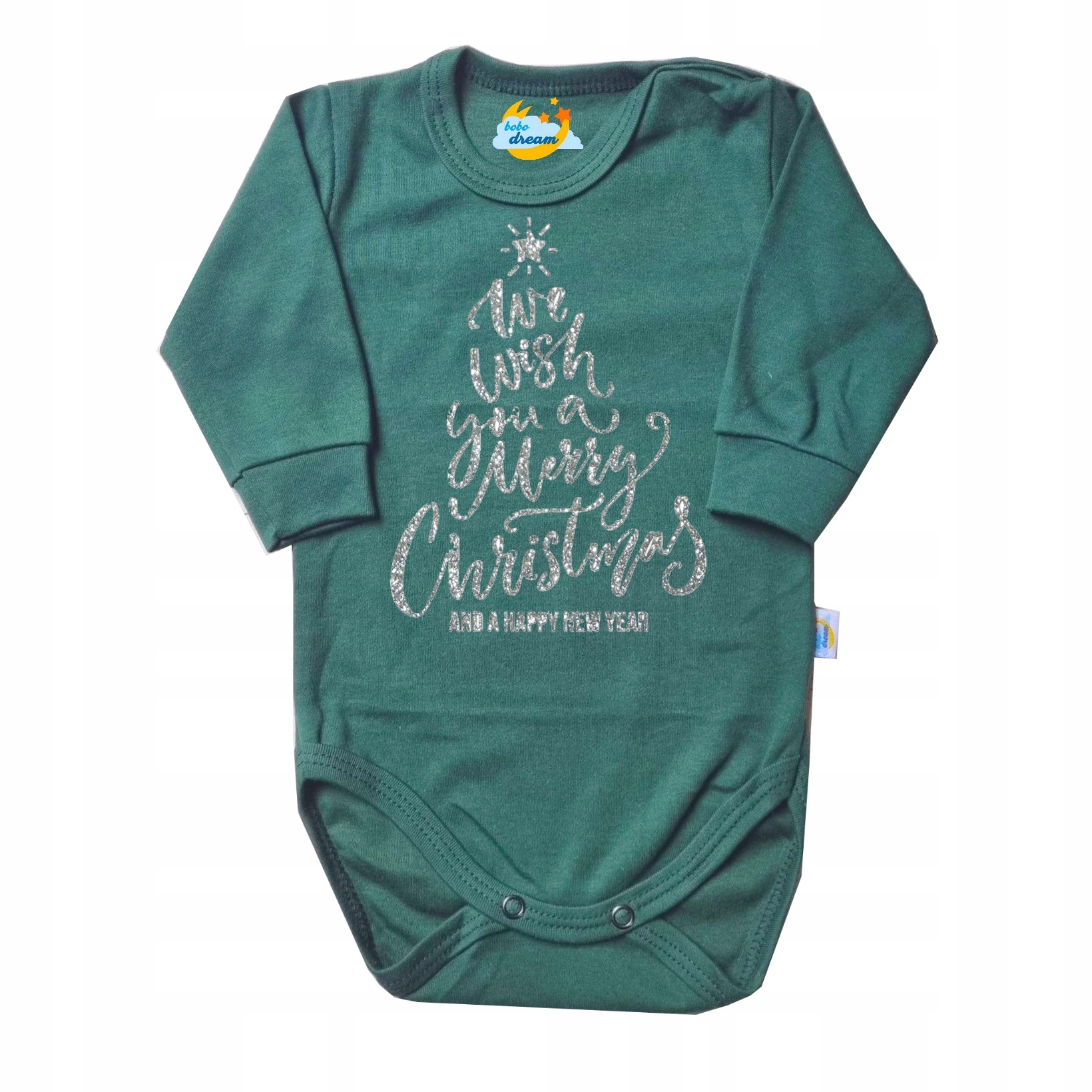 Detské body - Body Bobo Dream Cotton Veľkosť 62 pripevnená západkou