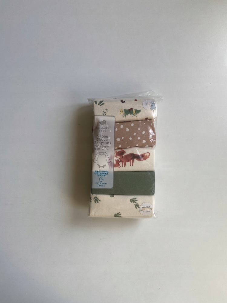 Detské body - Primark dlhá -veľkosť tela veľkosť 86