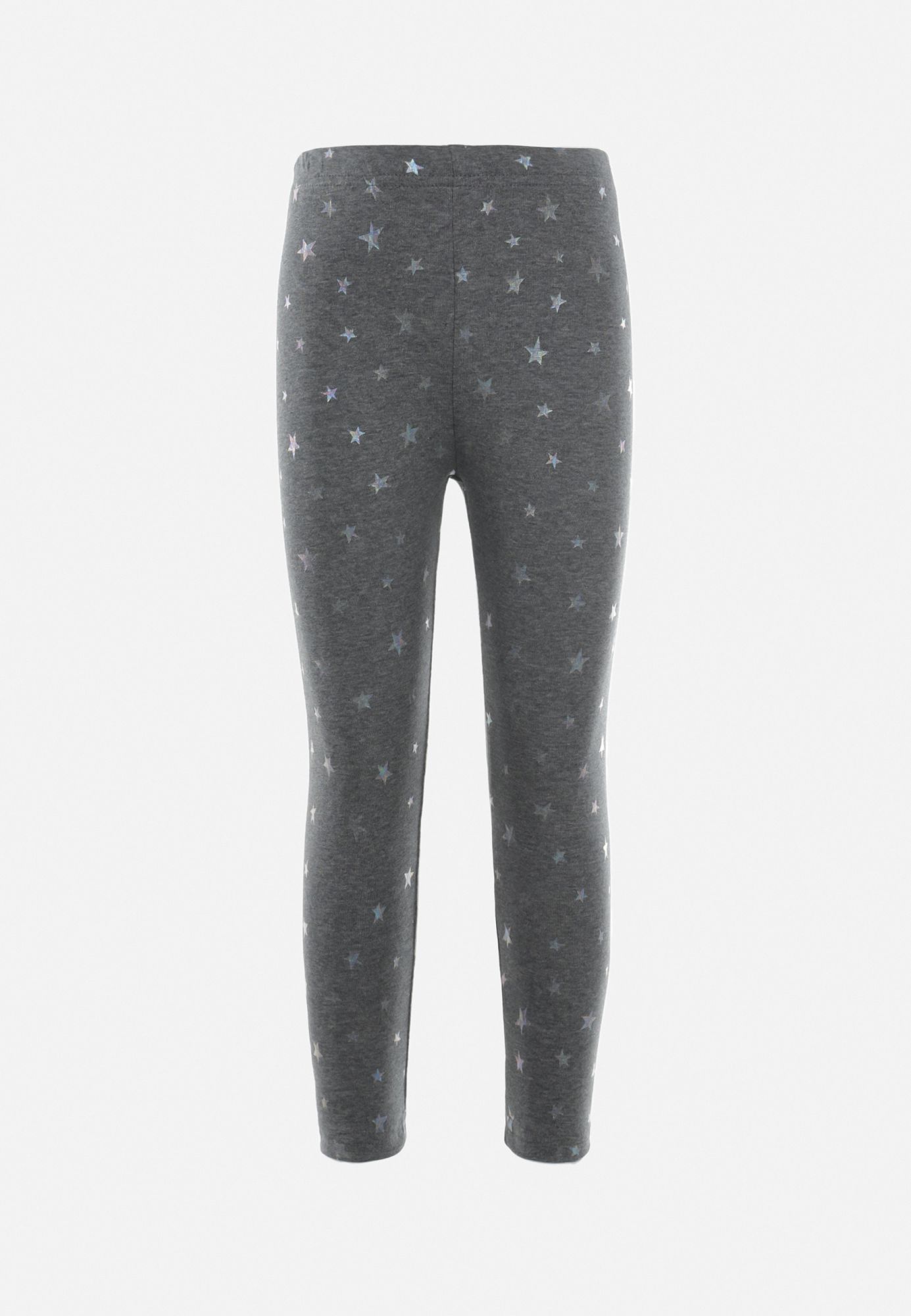 Legíny - Born2be Gray Women Leggings 4xl/5xl pletené