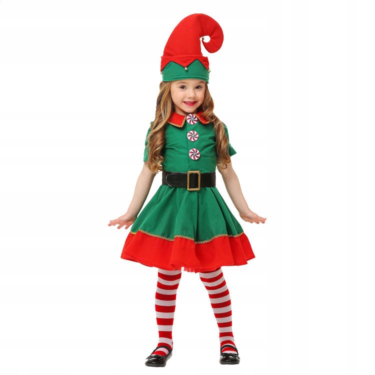 Kostým pre chlapca- Vianočné elf cosplay dieťa 110