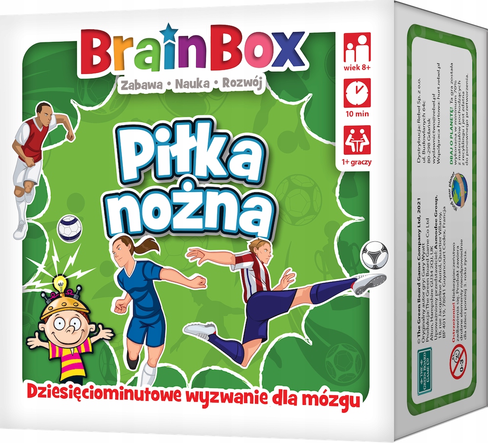 Spoločenská hra BrainBox - Futbalový rebel