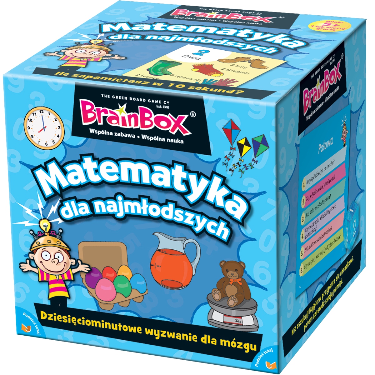 Spoločenská hra BrainBox - Matematika pre najmenších rebelov