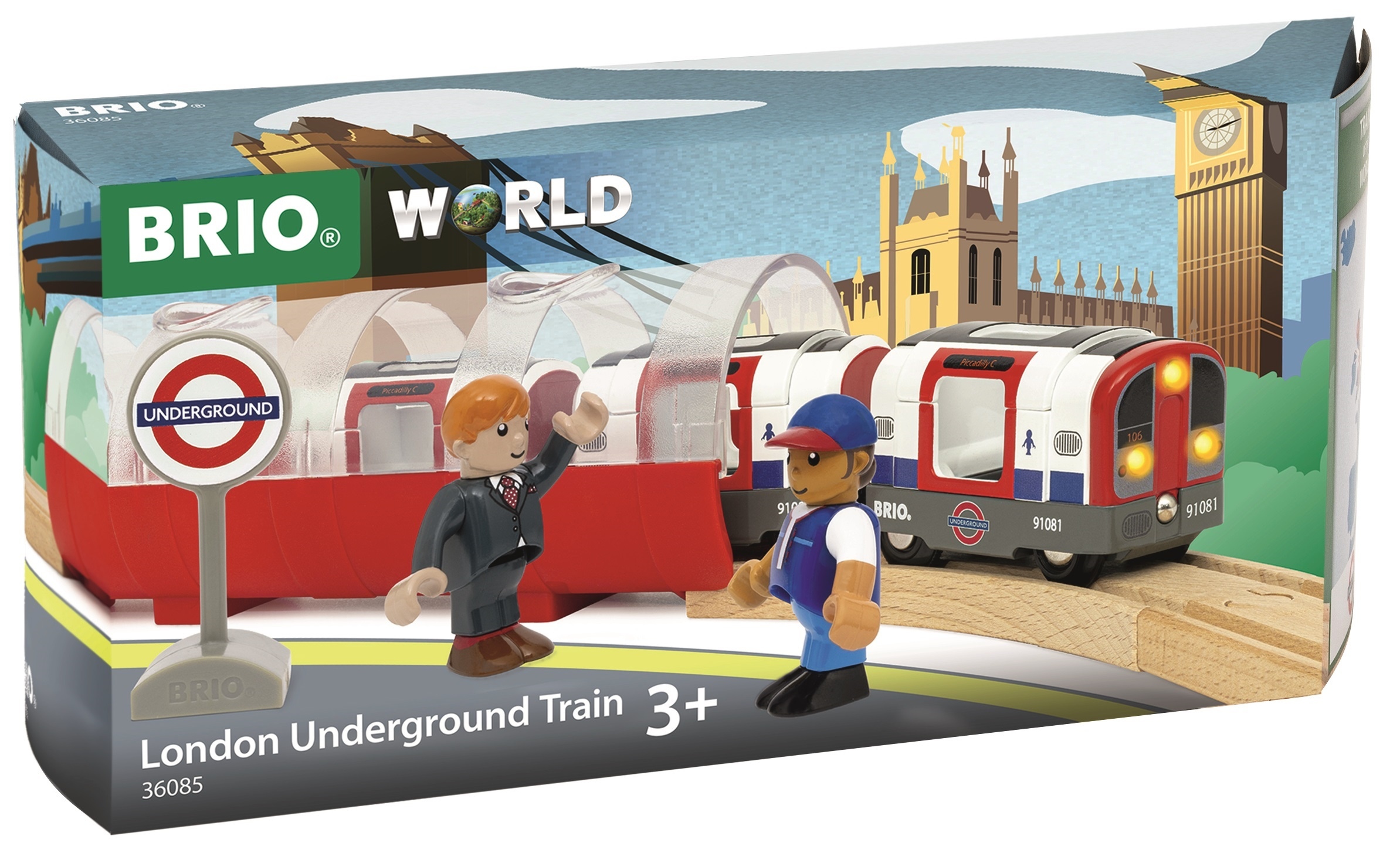Brio 36085 World Trains Edition: Londýnske metro na batérie