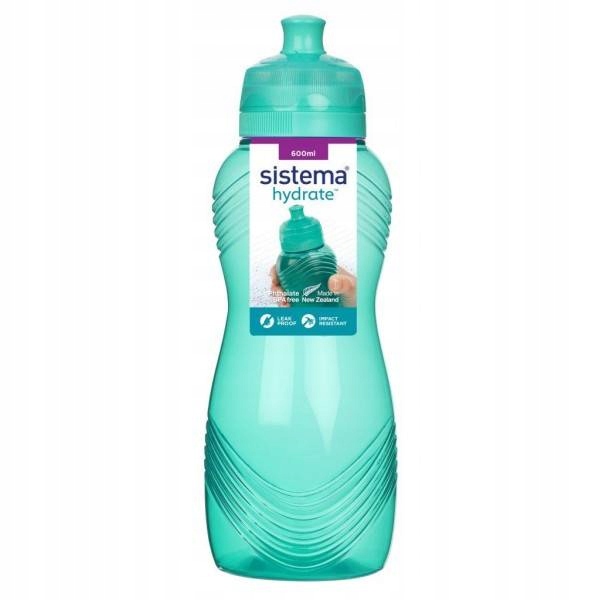 Detský desiatový box, fľaša - Fľaša vody pre vodu 600 ml morskej sestry