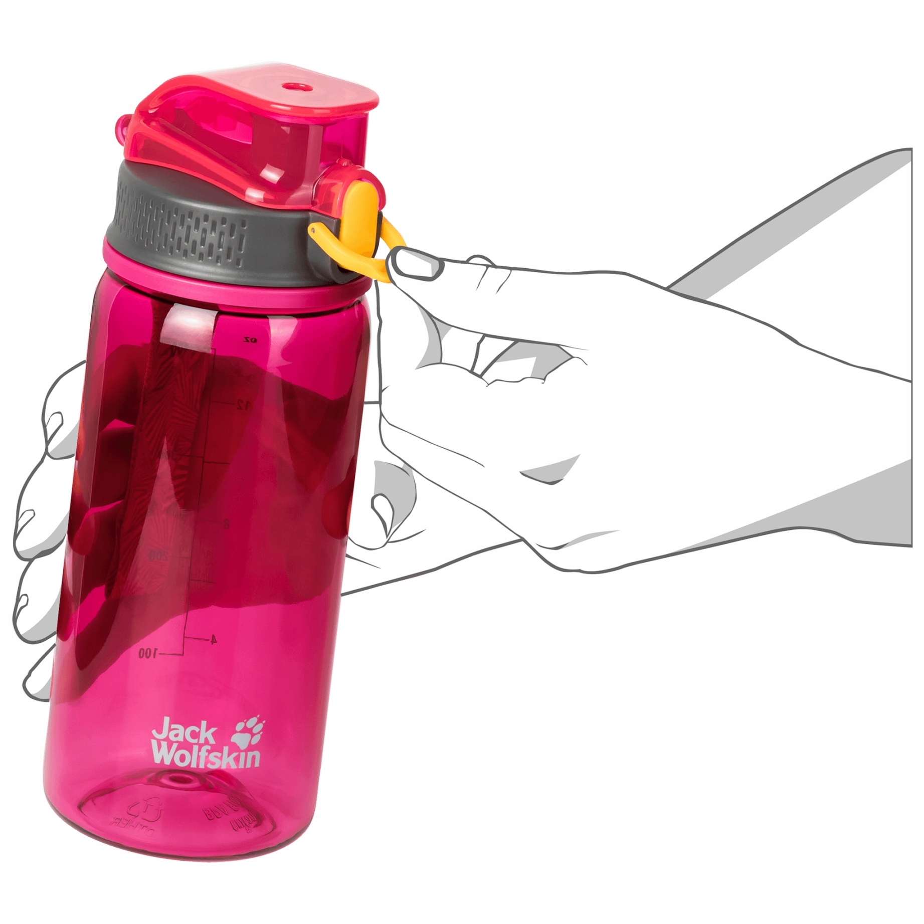 Detský desiatový box, fľaša - Fľaša Budon pre dieťa Jack Wolfskin 500 ml