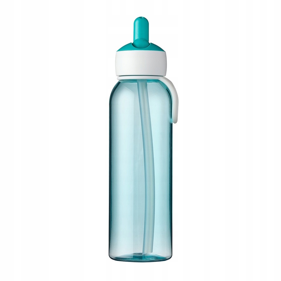 Detský desiatový box, fľaša - Flip-up fľaša kampus 500 ml tyrkysová 10745201220
