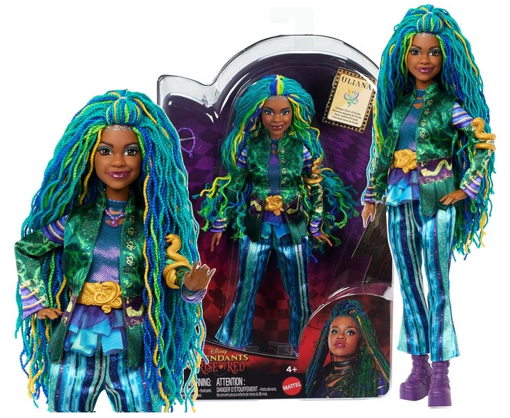 BÁBIKA DISNEY DESCENDANTSD: The Rise Of Red BÁBIKA Mladšej sestry ULIANA