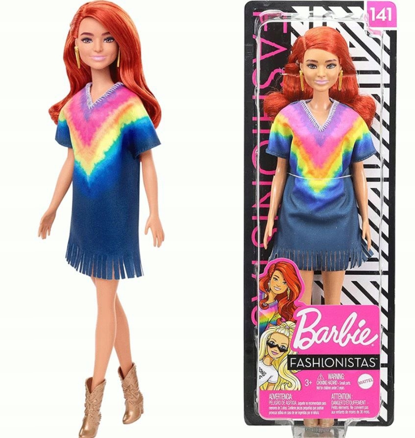 Bábika v štýle Barbie Hippie