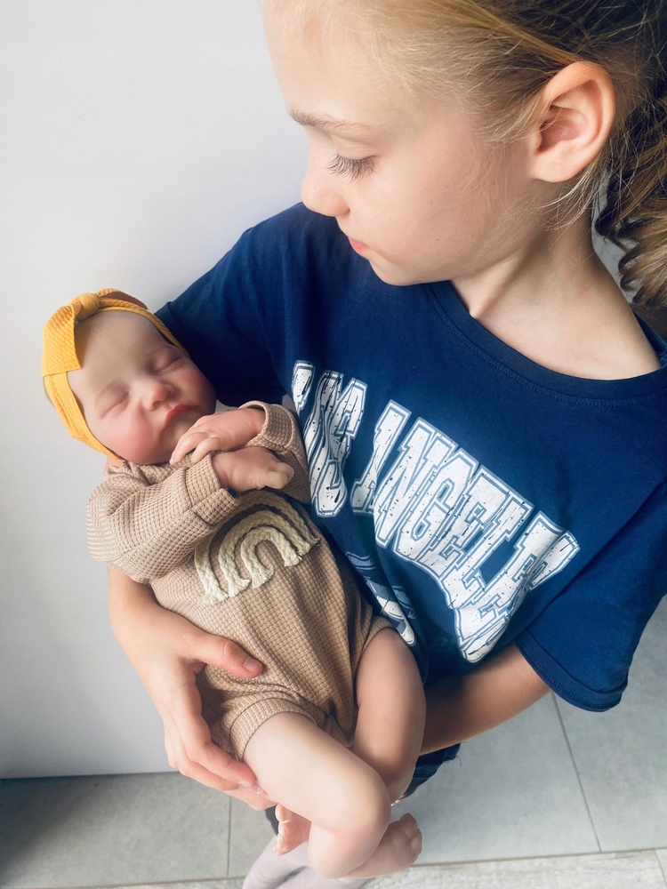 Bábika Lifelike Reborn, novonarodené dievčatko, DARČEK, nová, 47 cm, DOPLNKY