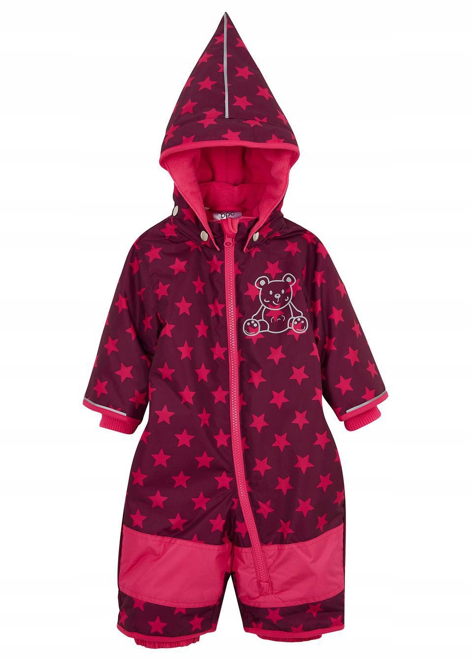 Detská kombinéza - Bonprix 74 Purple, Pink Baby Suit