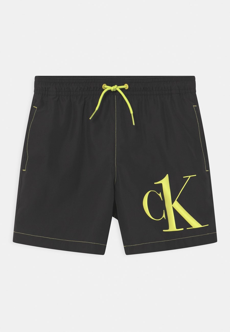 Detské plavky - Calvin Klein Boxers. 14 Čierna