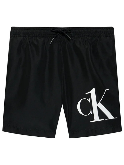 Detské plavky - Calvin Klein Two -kus outfit 134 čierny