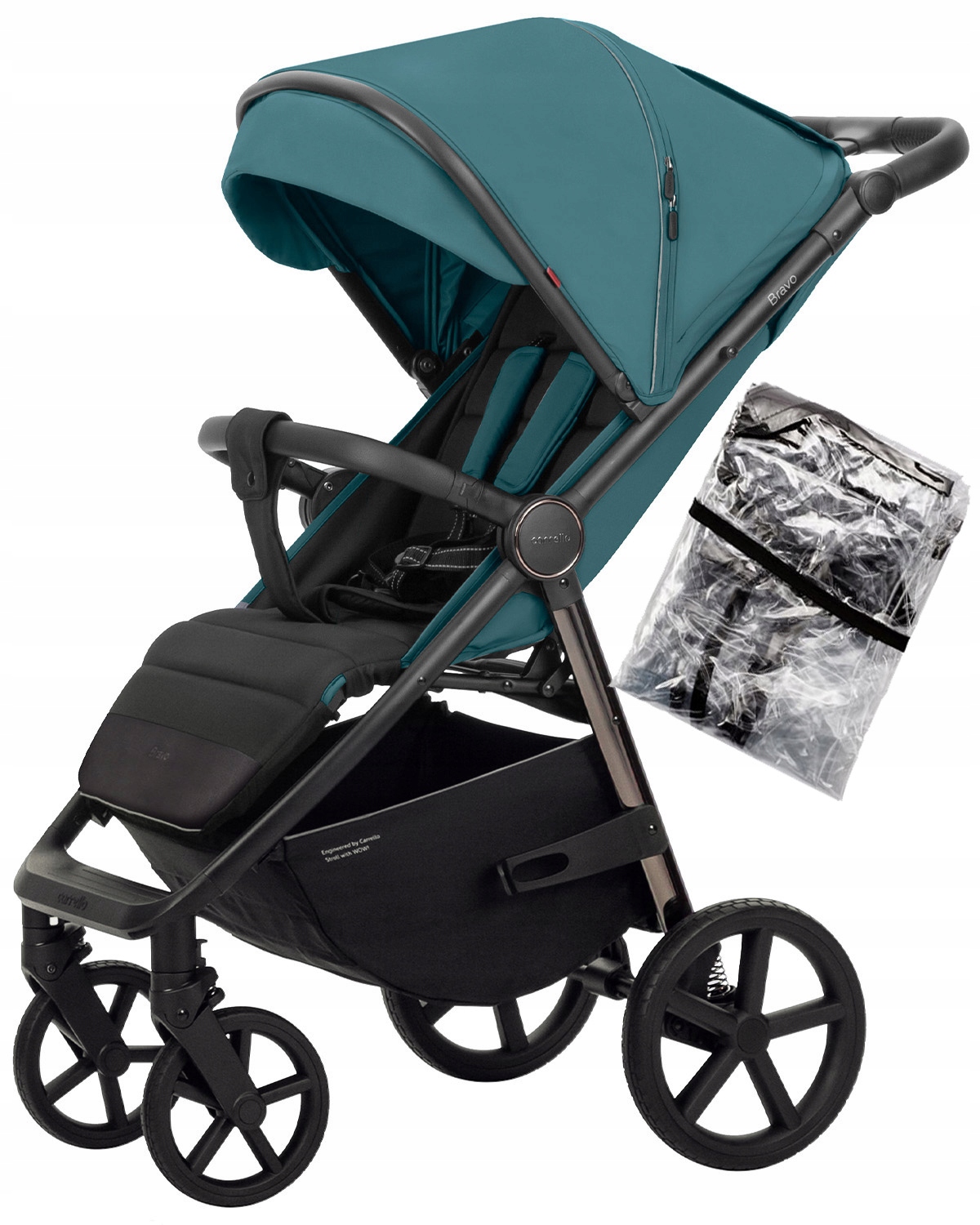 Vychádzkový kočík - Carrello Bravo plus ľahký kočík do 22 kg