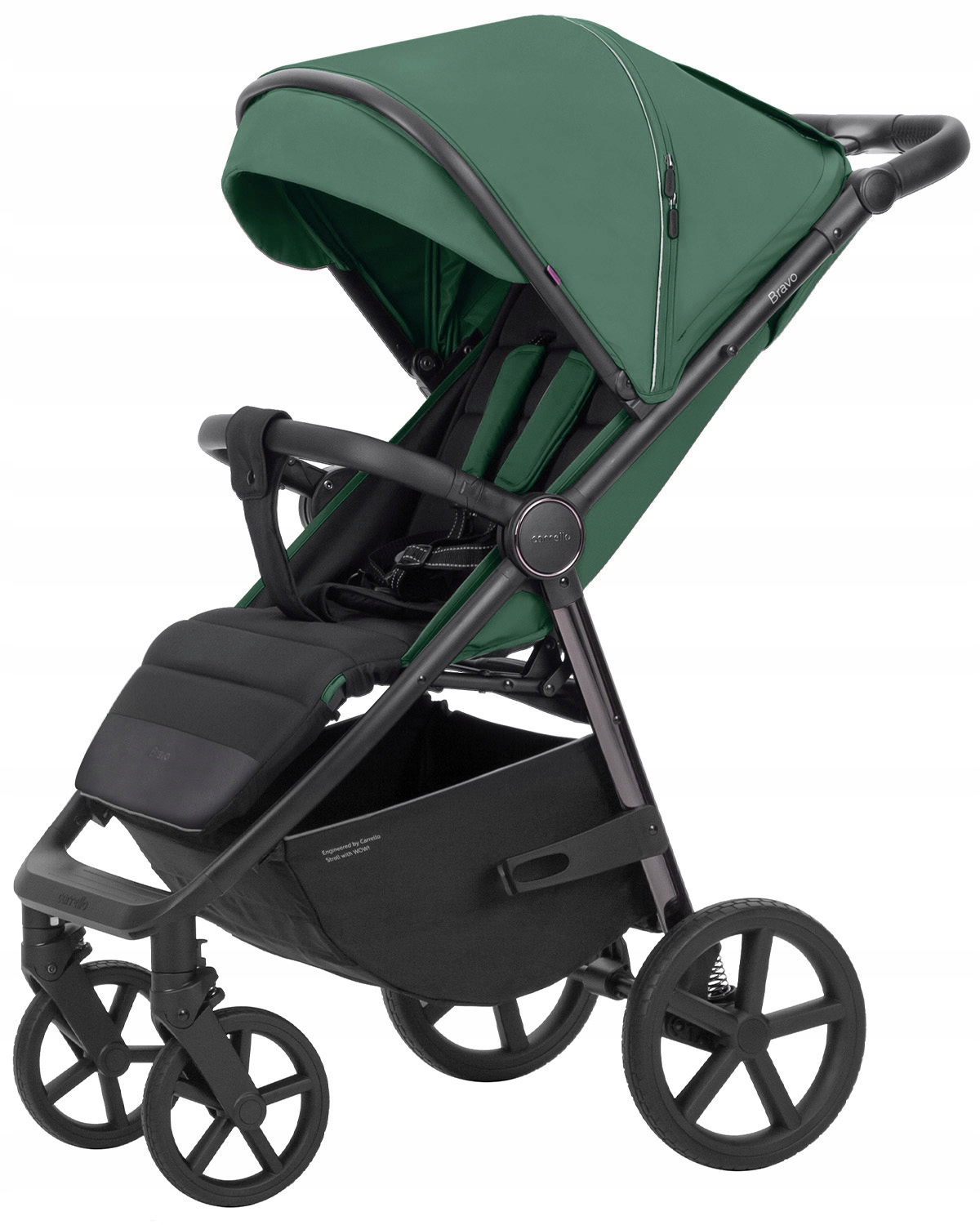 Vychádzkový kočík - Carrello Bravo Plus Palm Green kočíka