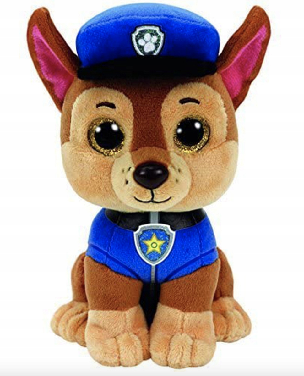 Rozprávkový plyšák - Chase Psi Patrol Paw Mascot Teddy Plush 15 cm