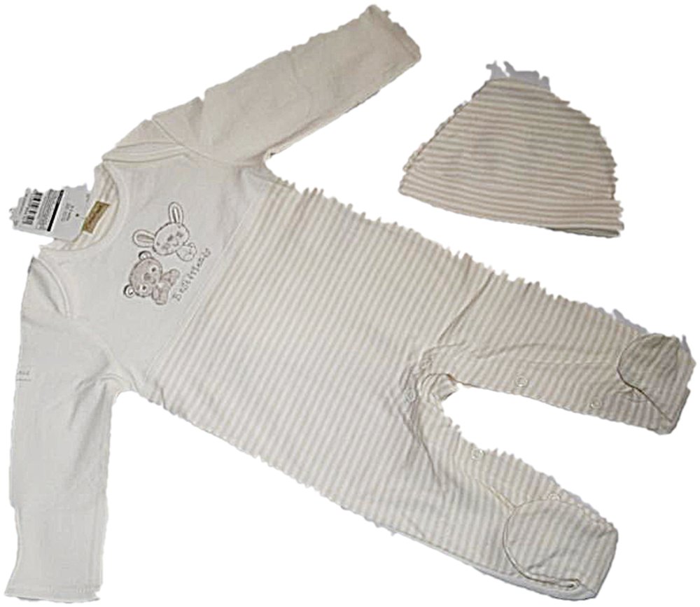 Dojčensky overal - PAJACYK Cherokee 62 BEIGE, biela