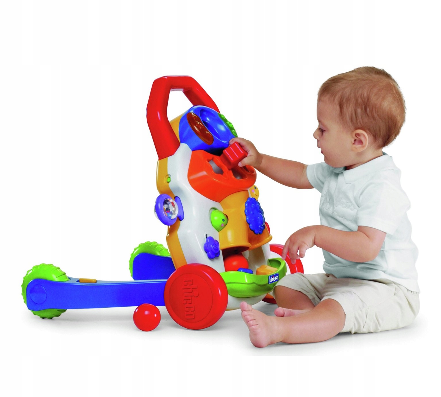 Chicco - hranie interaktívneho pusher, 24h Walker