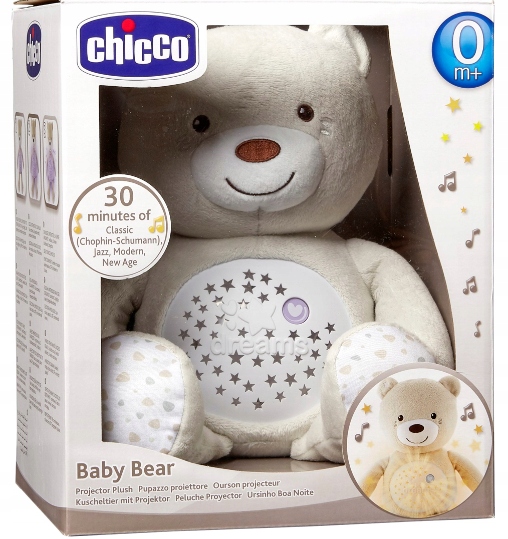 Lamp projektor Chicco 80153 béžová a hnedá