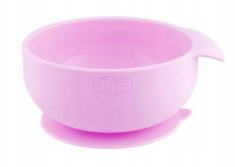 Chicco Bowl Roses a fialové silikón