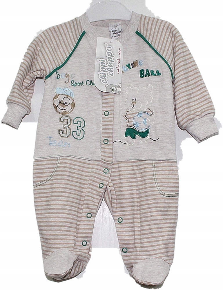 Dojčensky overal - PAJACKEK 56 BEIGE, GREAT, GREEN