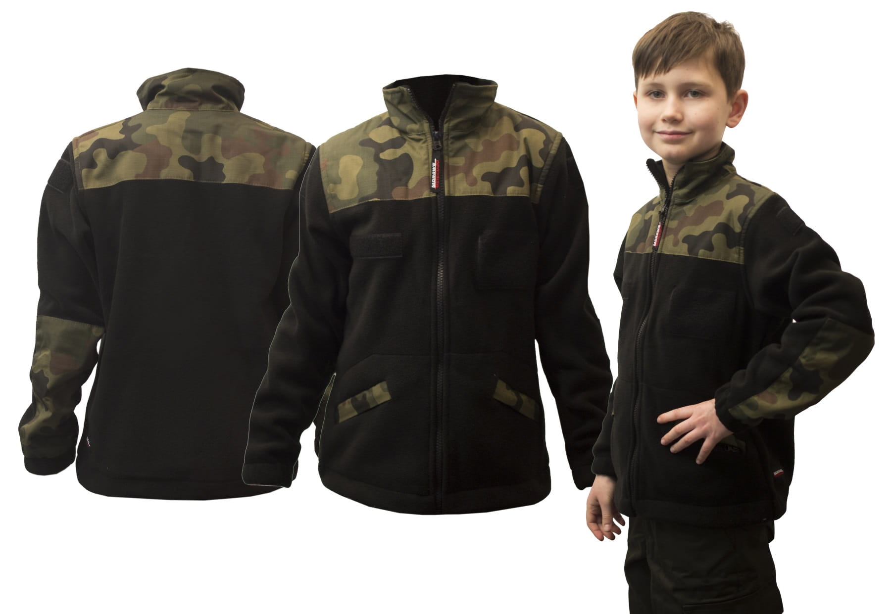 Mikina - Maxtex Detská mikina veľkosti 146 s dlhým rukávom, čierna, viacseklarovaná