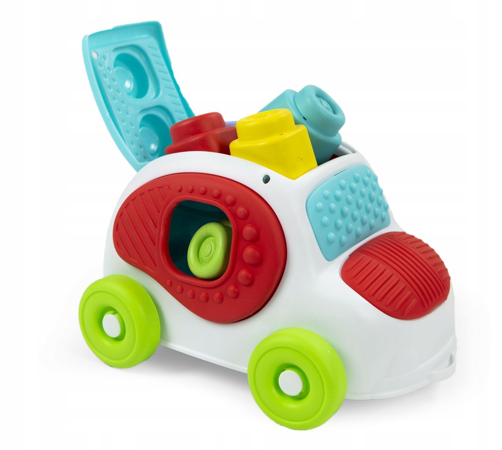 Penové bloky, puzzle - Clemmy - mäkké senzorické auto - Clementoni