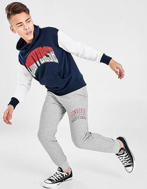 Mikina - Konverzácia detskej mikiny veľkosti 128 Navy s dlhým rukávom, šedá