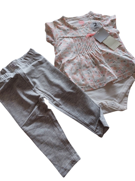Detský komplet - Mothercare 68 Baby Set, viacfarebné 2 ks.