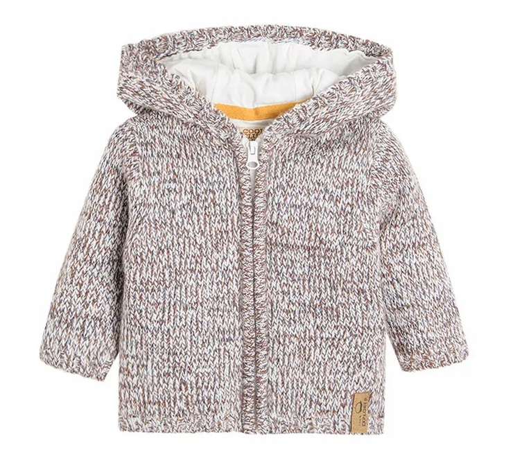 Detský sveter - Cool Club 74 White, Brown, Multi -Colored Sveter
