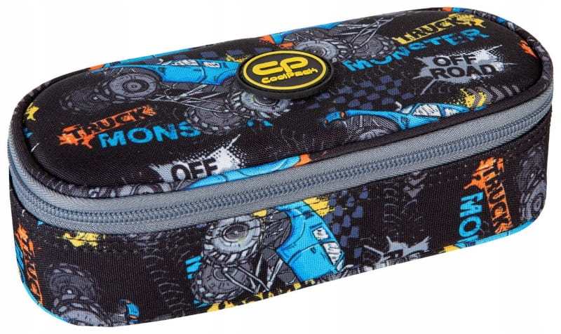 Školský peračník - Coolpack Campus Cencil Case Case Monster Truck Schet