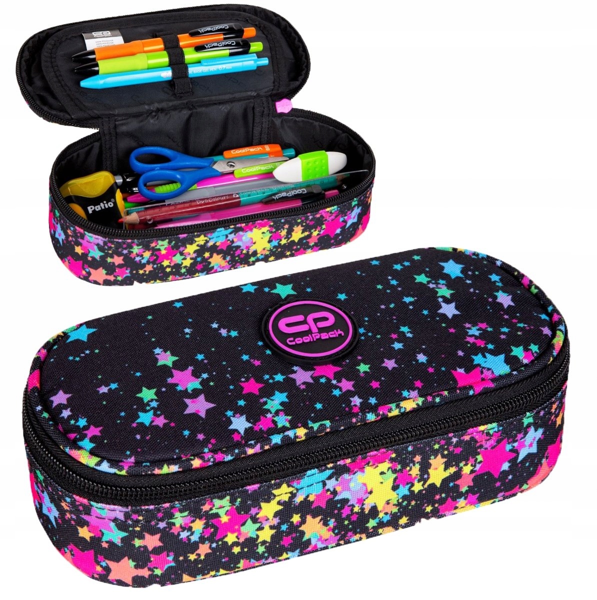 Školský peračník - Coolpack Campus Pencil Case School Schet Galaxy